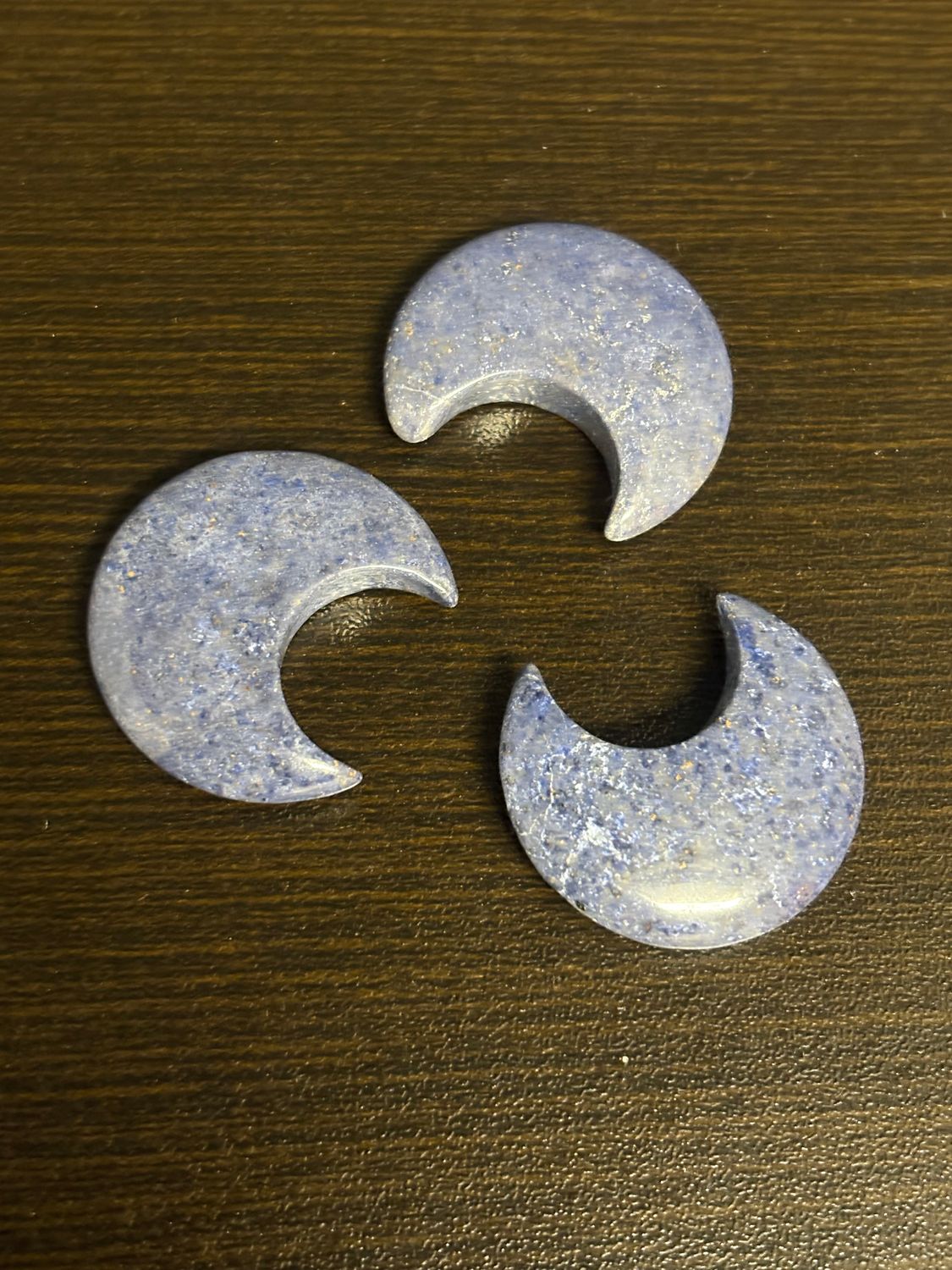 Edelsteen maantjes (3cm)
