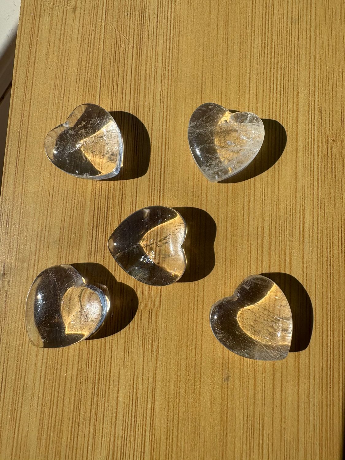 Edelsteen Hartjes (2 cm)